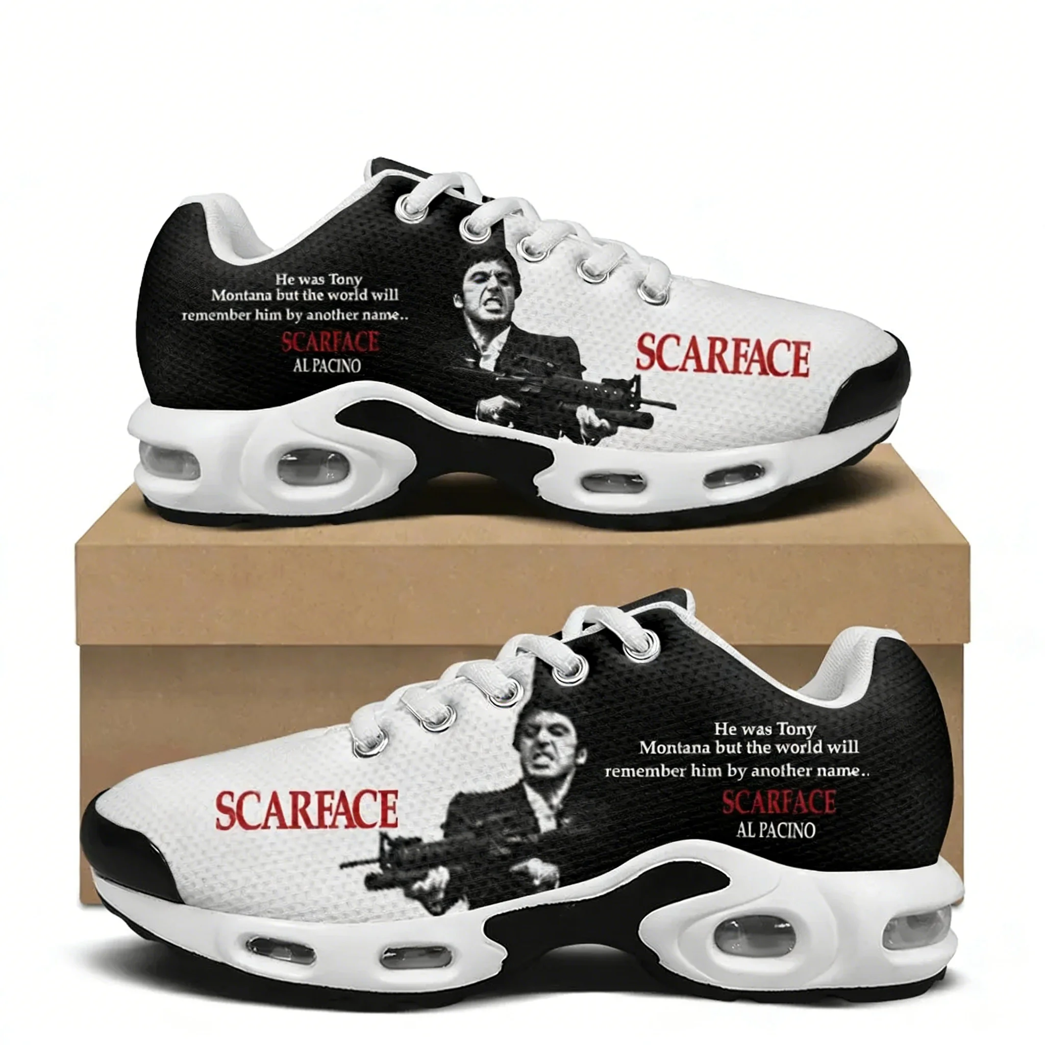 Running Gear Women - Scarface Air Cushion Sneakers Hot Movie