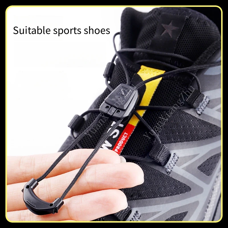 Running Gear For Beginners - No-Tie round Tennis Shoelaces for Running