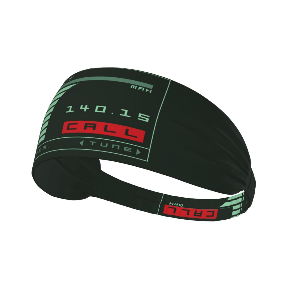 Running Gear Headband - Metal Gear Solid Codec Screen Inspired