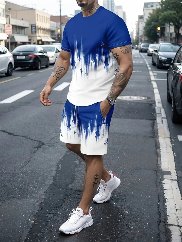 Men Women Gradient Texture T-s - огляд і ціна Running Gear Women