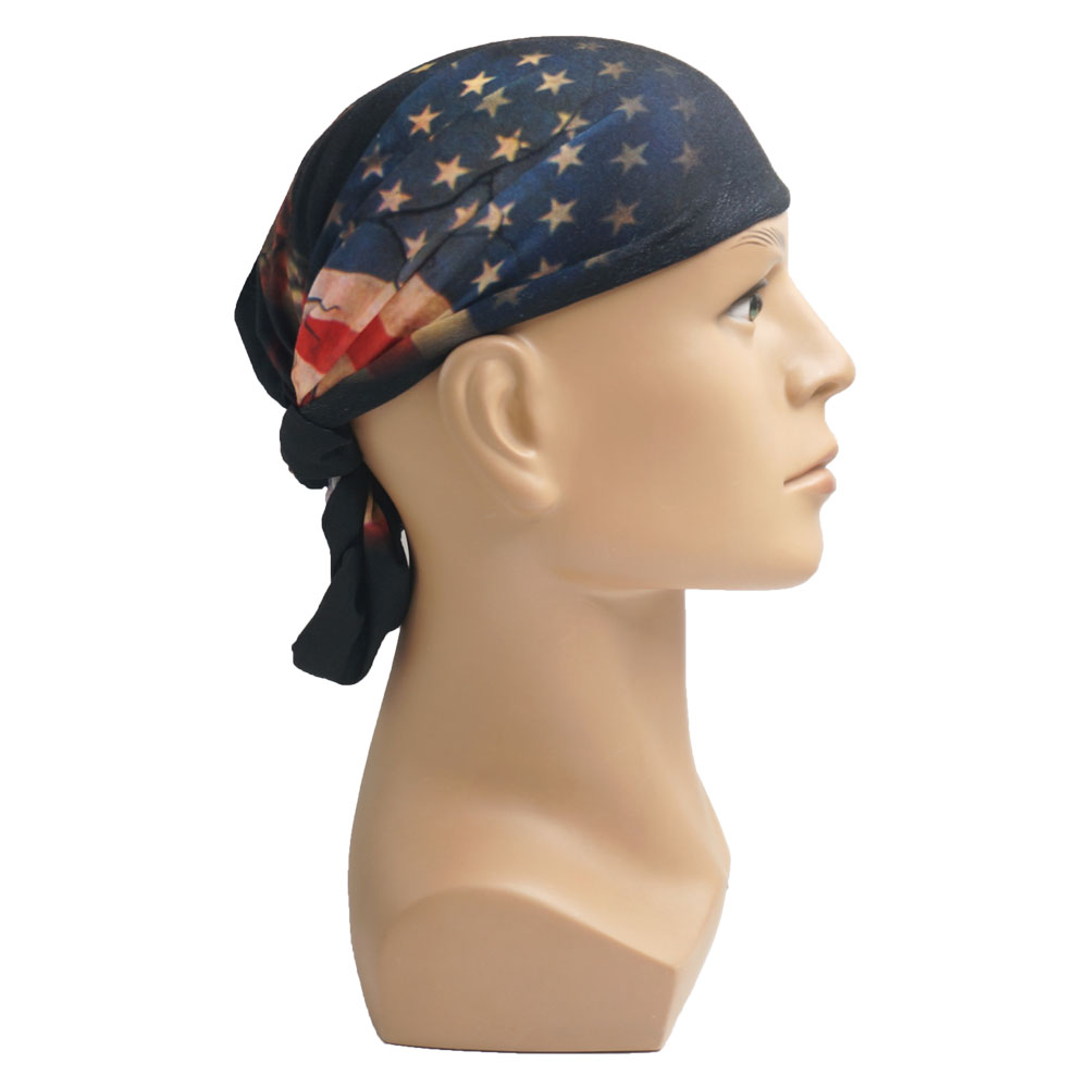 USA Flag Skull Bandana Breatha - огляд і ціна Running Gear Headband