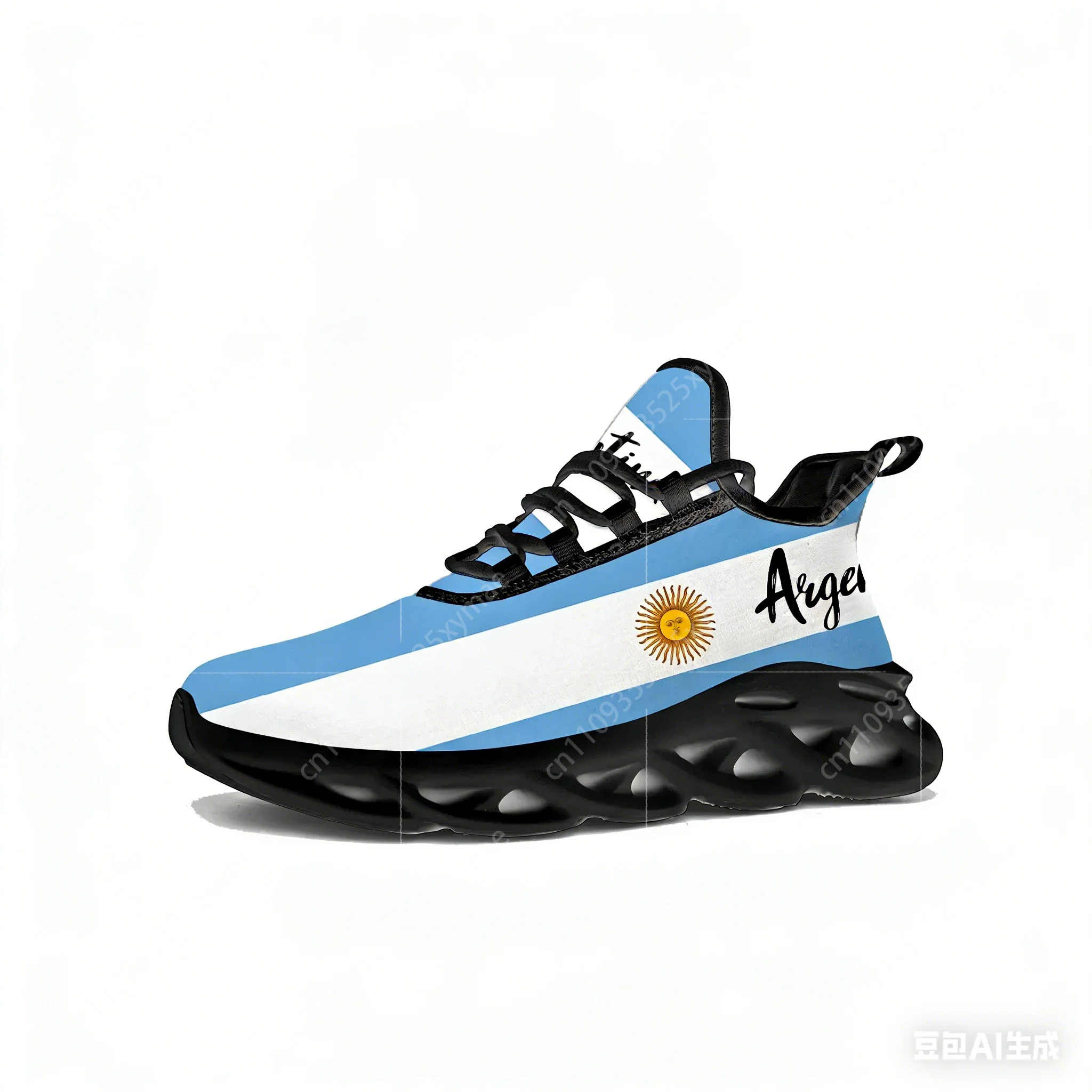Argentine Flag Flats Sneakers  - огляд і ціна Running Gear Women