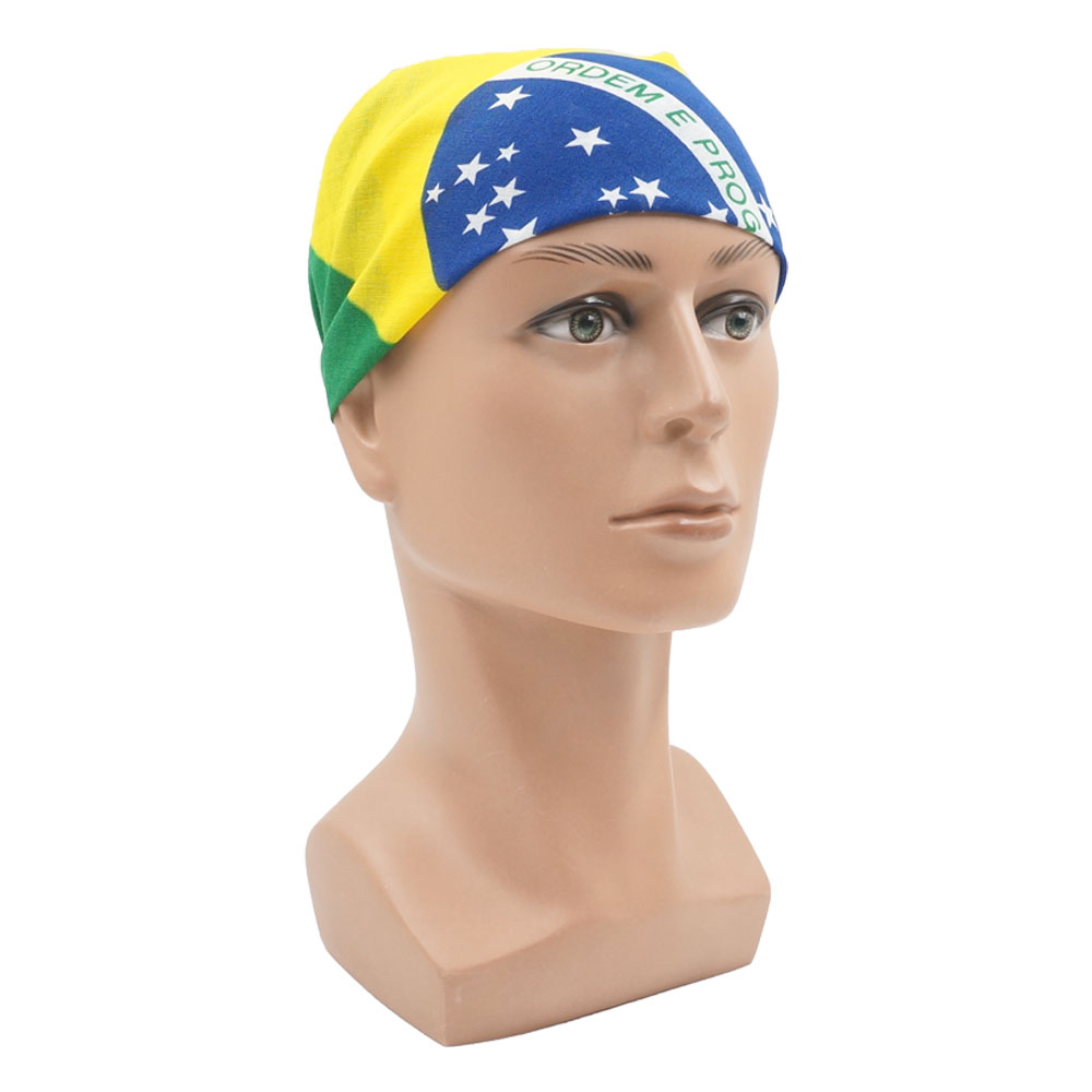 100% Cotton Flag of Brazil Ban - огляд і ціна Running Gear Headband