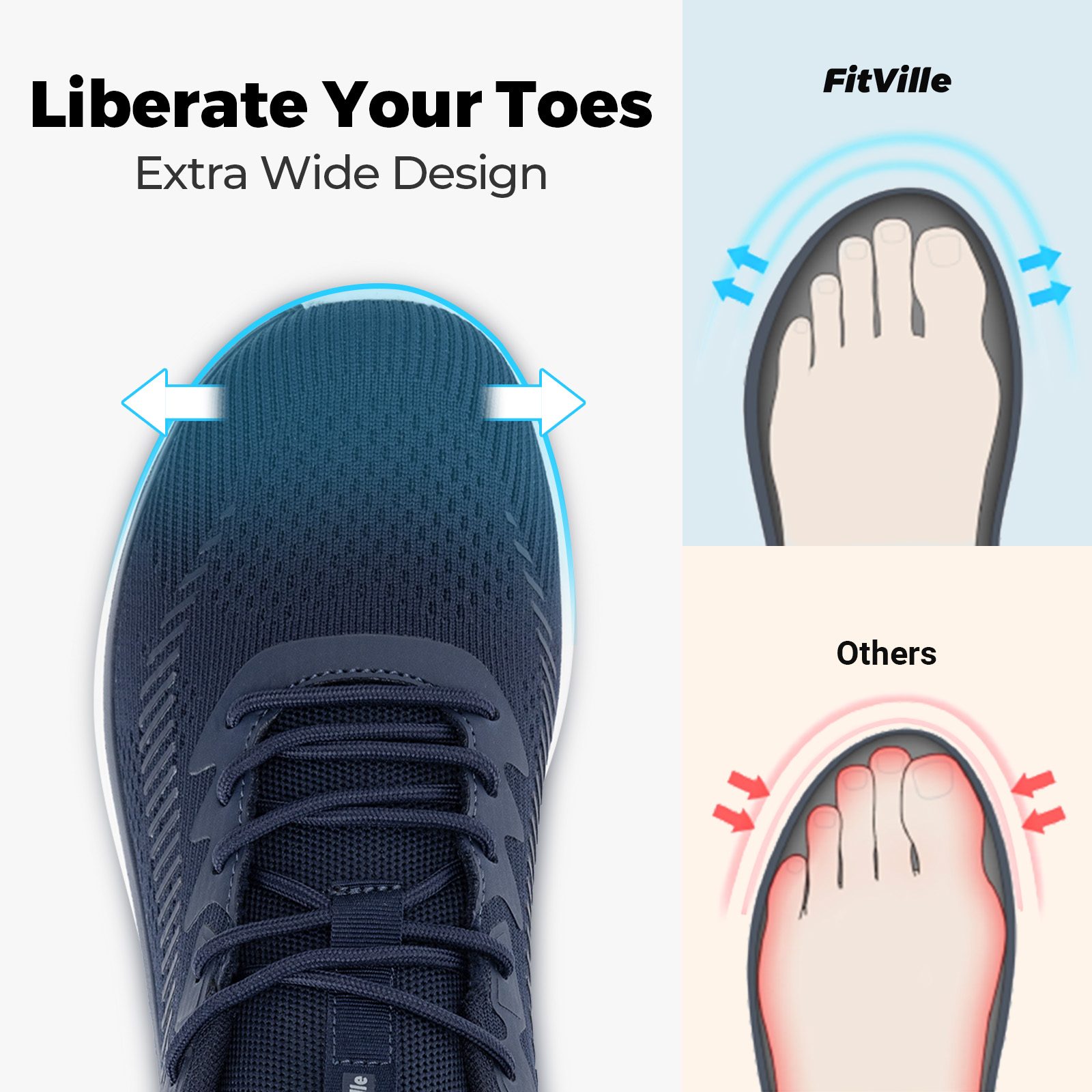 FitVille Men's Walking Shoes L - огляд і ціна Running Z