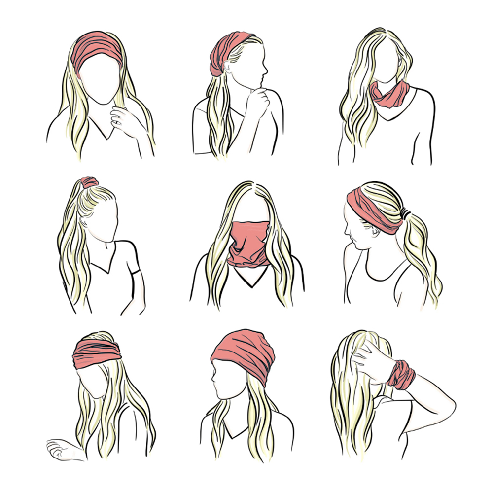 Purple Balaclava Women Running - огляд і ціна Running Gear Headband