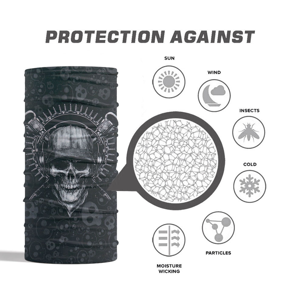 Skull Pattern Seamless Breatha - огляд і ціна Running Gear Headband